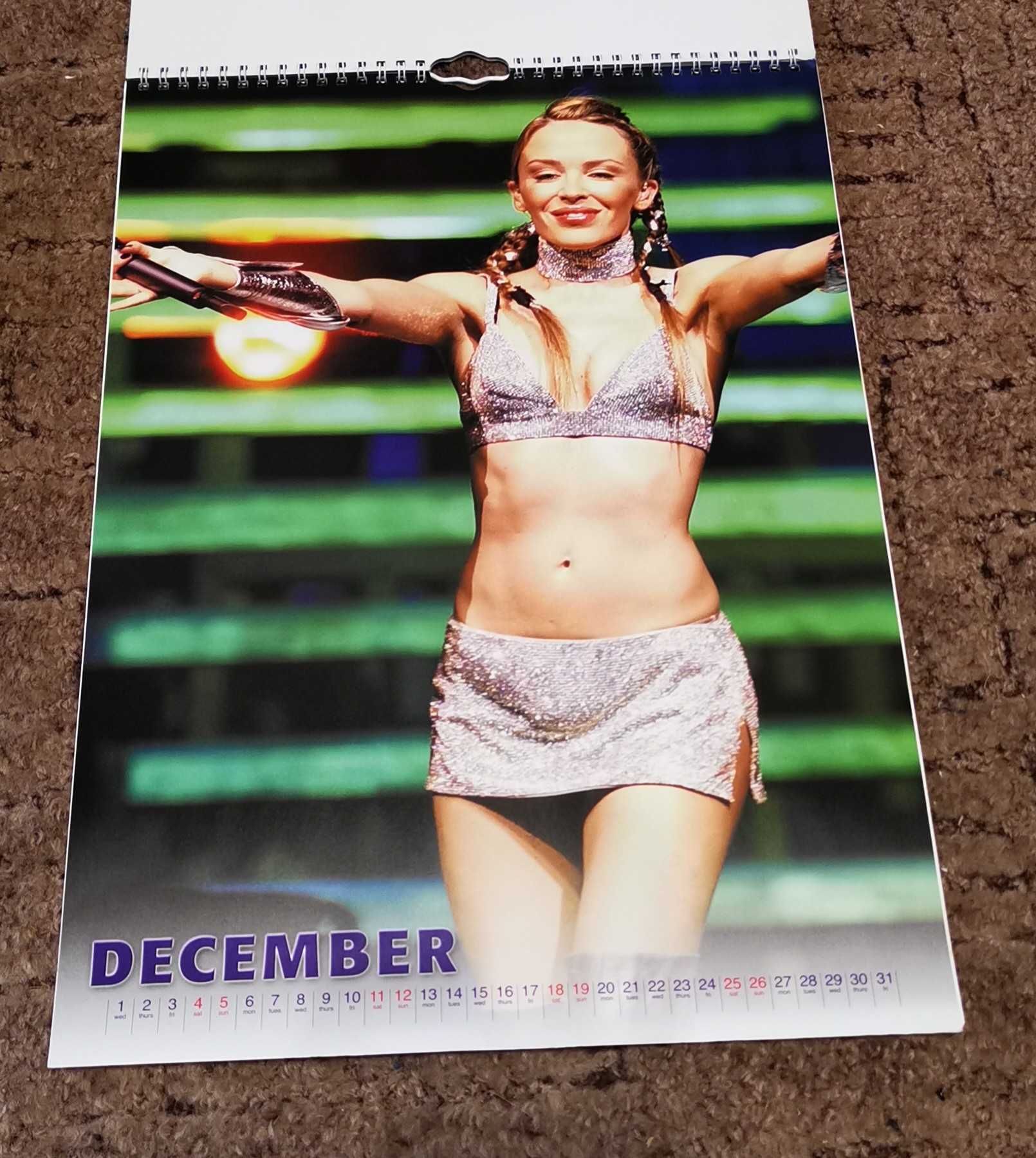 Kylie Minogue 2004 kalendarz calendar unikat