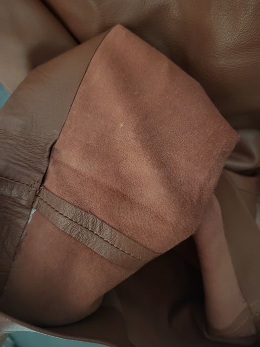 Новые кожаные кюлоты Zara