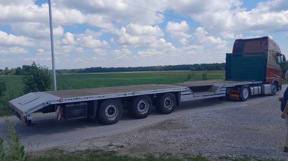 Niskopodwozie mega platforma laweta Schmitz