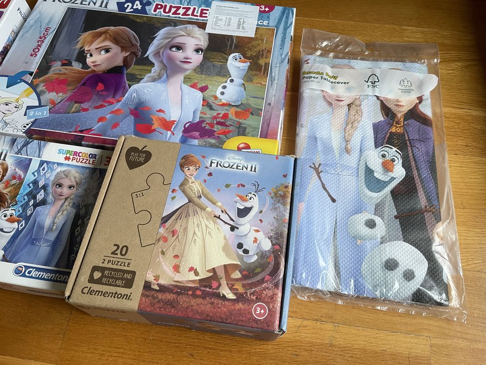 Puzzle kraina lodu elsa i anna