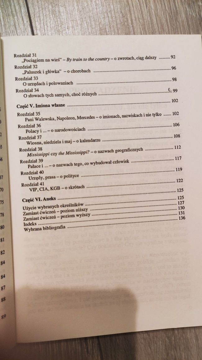 A book czy the book Gołębiowska przedimki angielski nauka podręcznik
