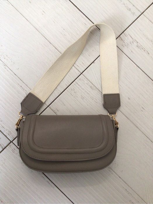 Сумочка клатч беж сірий