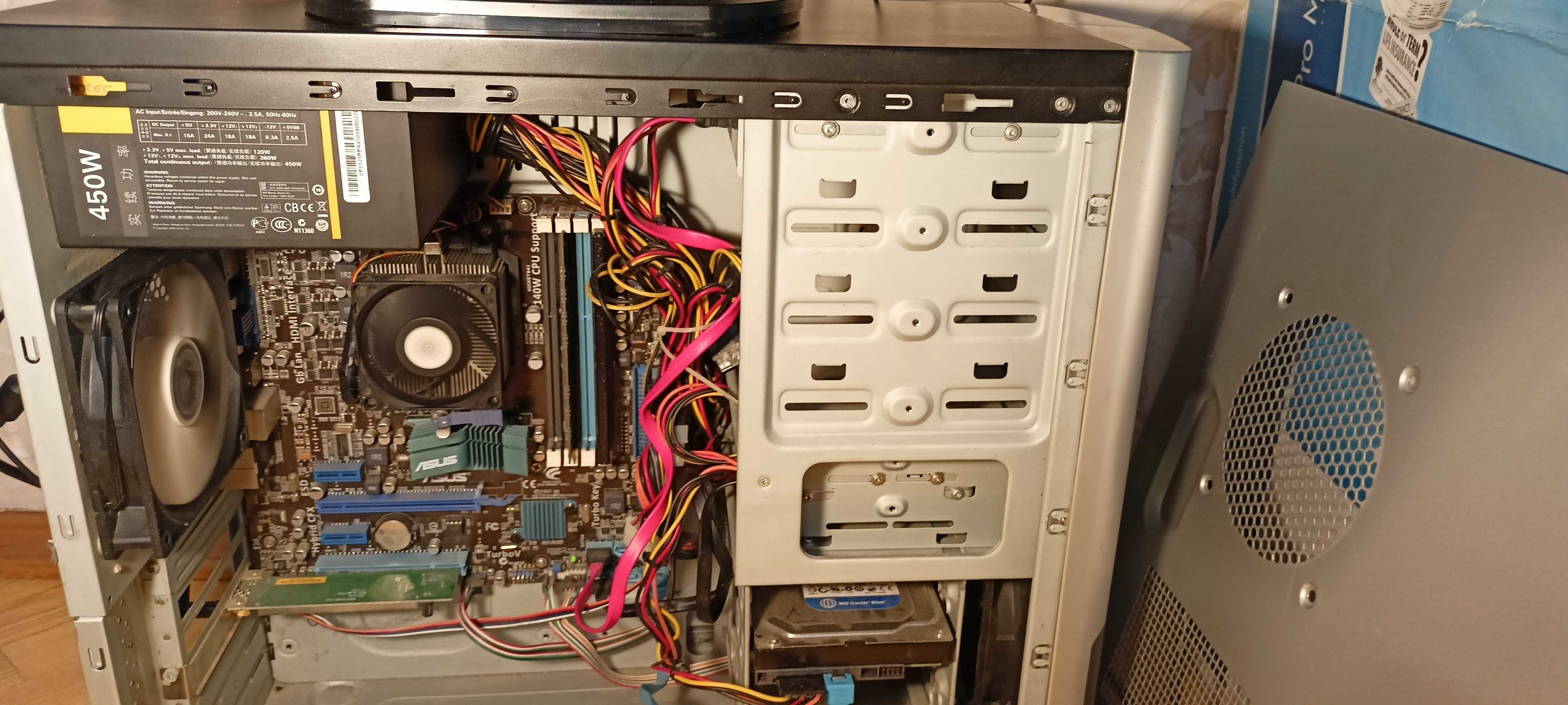 ПК 3R System, AMD X4 645 3,1 ГГц, 8 Гб, SSD 180+HDD 500, монітор 22"