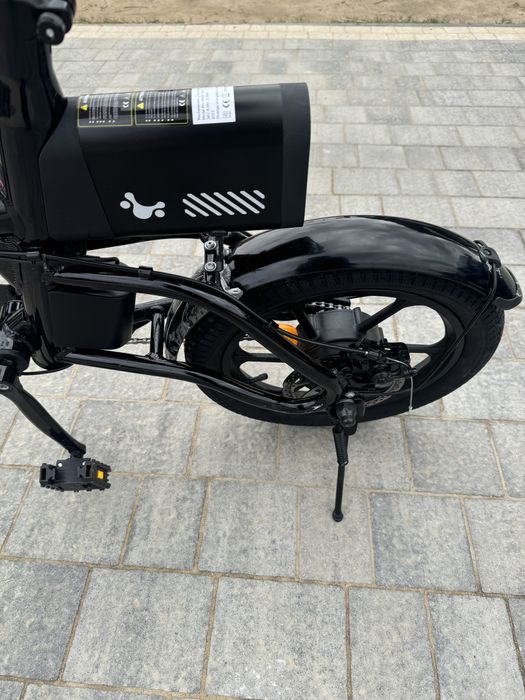 Rower elektryczny składany HITWAY bardzo lekki bateria wyjmowana