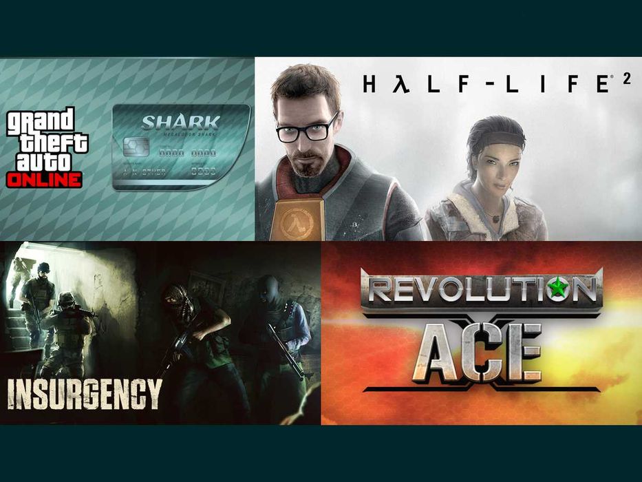 GTA Online Новий ключ $8.000.000 + Steam ігри