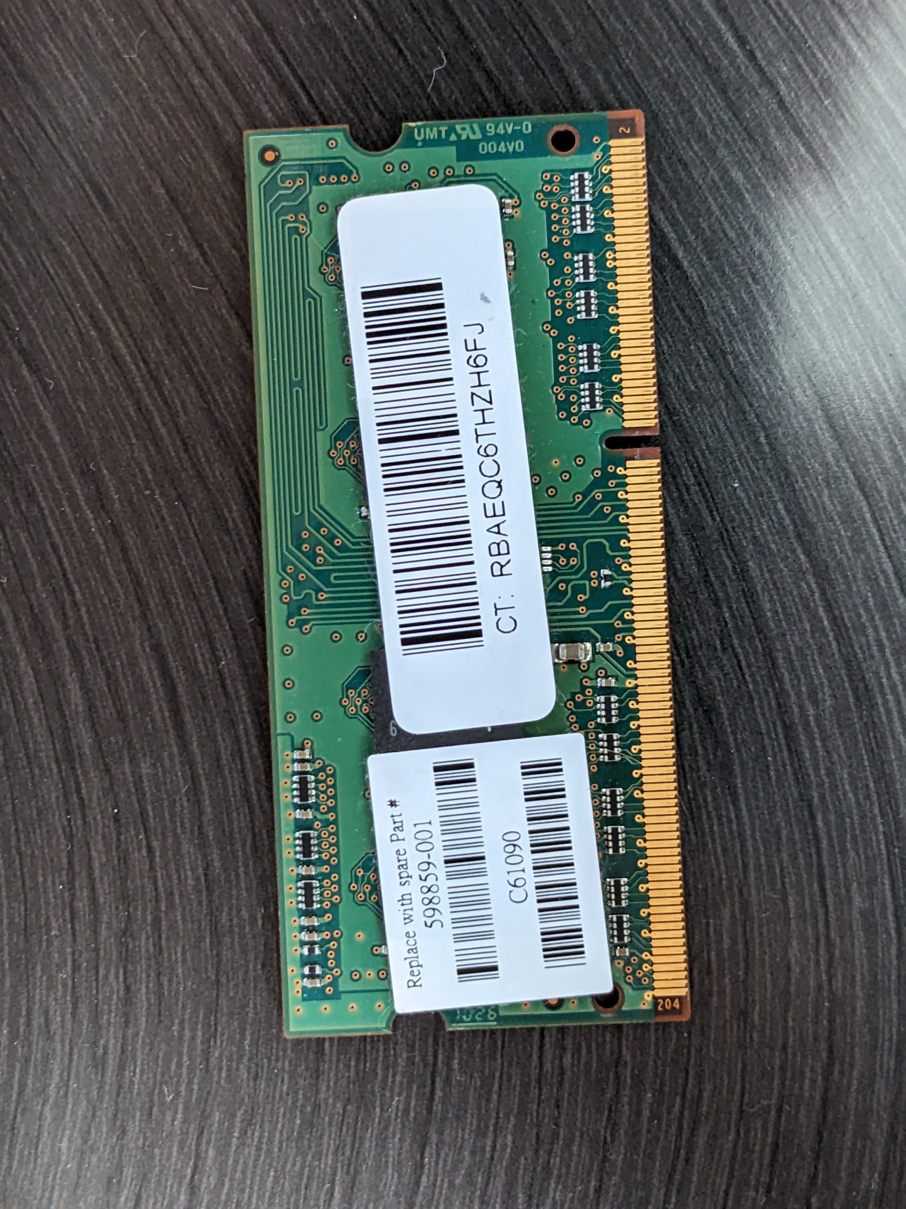 Pamięć RAM Samsung 1GB RAM DDR3 1333Mhz       M471B2873FHS-CH9