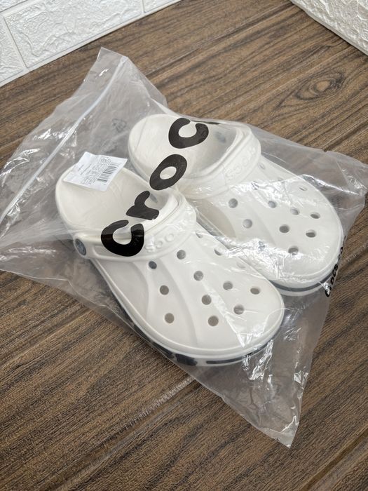 Crocs bayaband clog white крокси сабо унісекс  білі 1:1