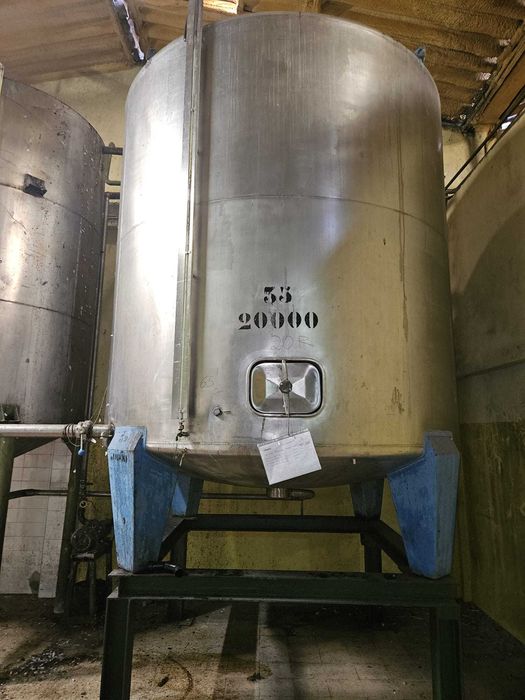 Depósito | Tanque Inox 20.000 Litros | Usado