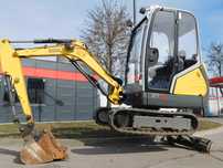 Wacker Neuson ET18, 2 tony, 3 łyżki +szybkozłącze nie ET16 ET20