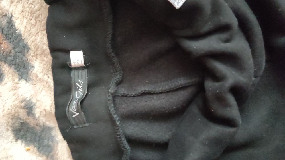 Штани утеплені, лосини з лампасами для дівчинки