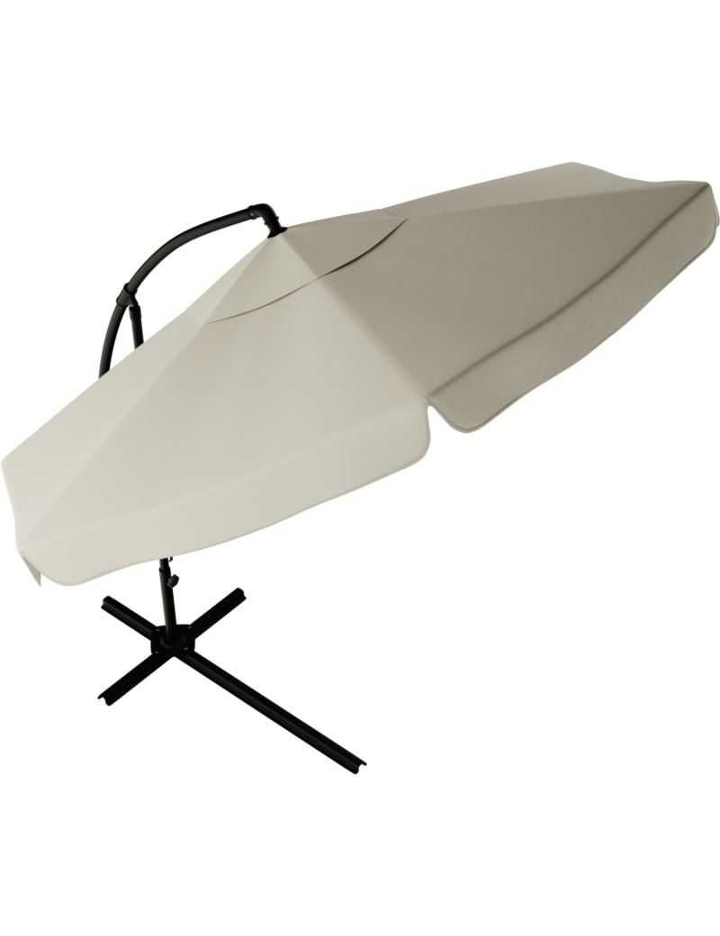 Parasol Ogrodowy Na Wysięgniku Duży Składany 350cm+ Pokrowiec 3 Kolory