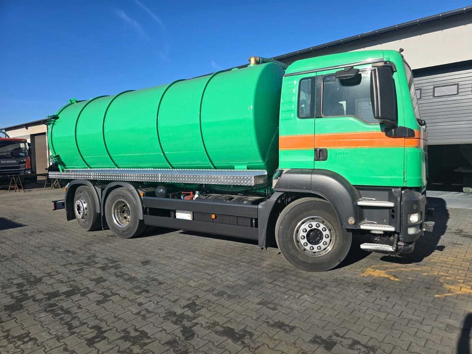 MAN TGS 26.440 asenizacyjny asenizacyjna beczka zabudowa