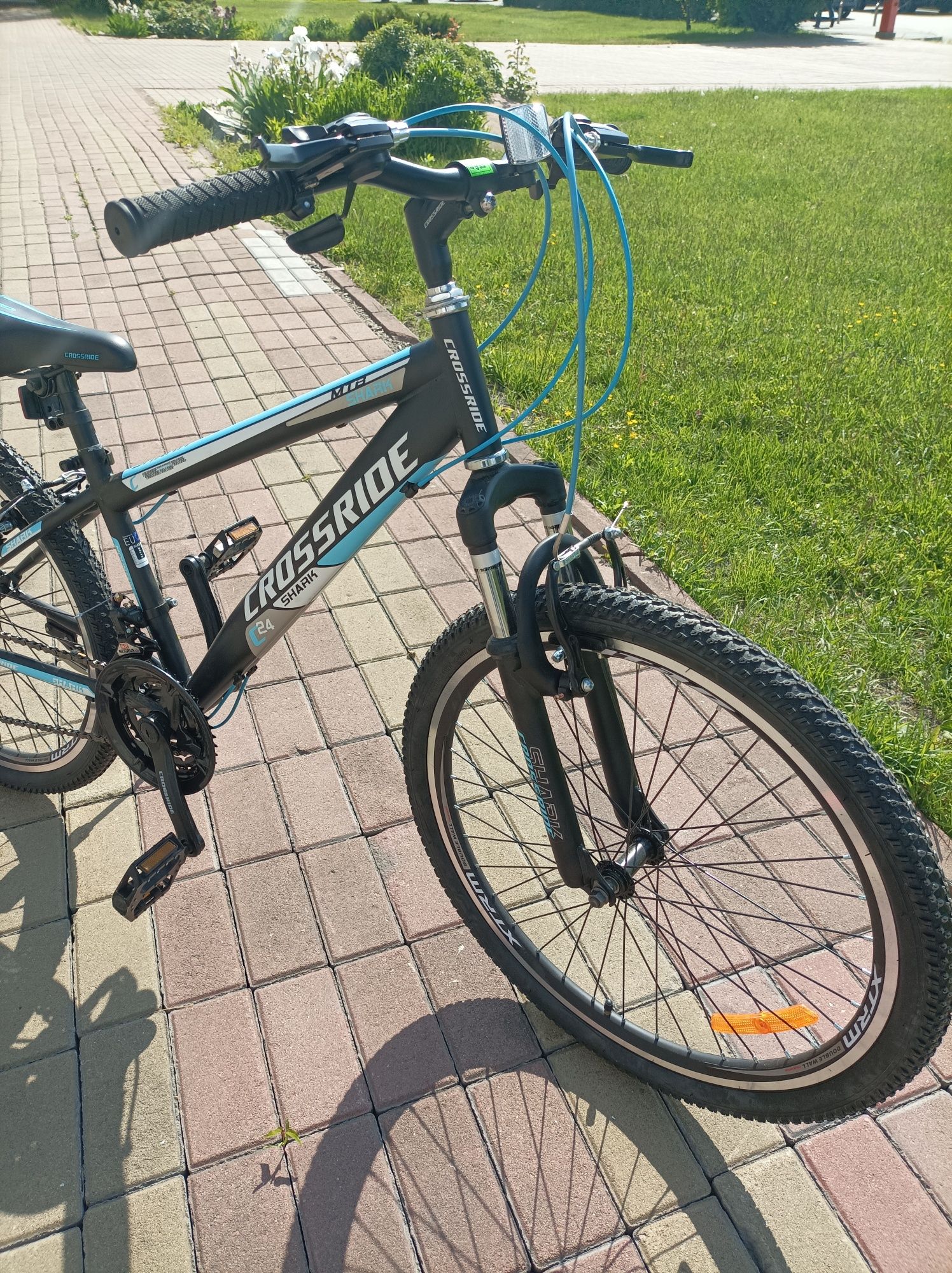 Велосипед підлітковий Crossride Shark 24/13"