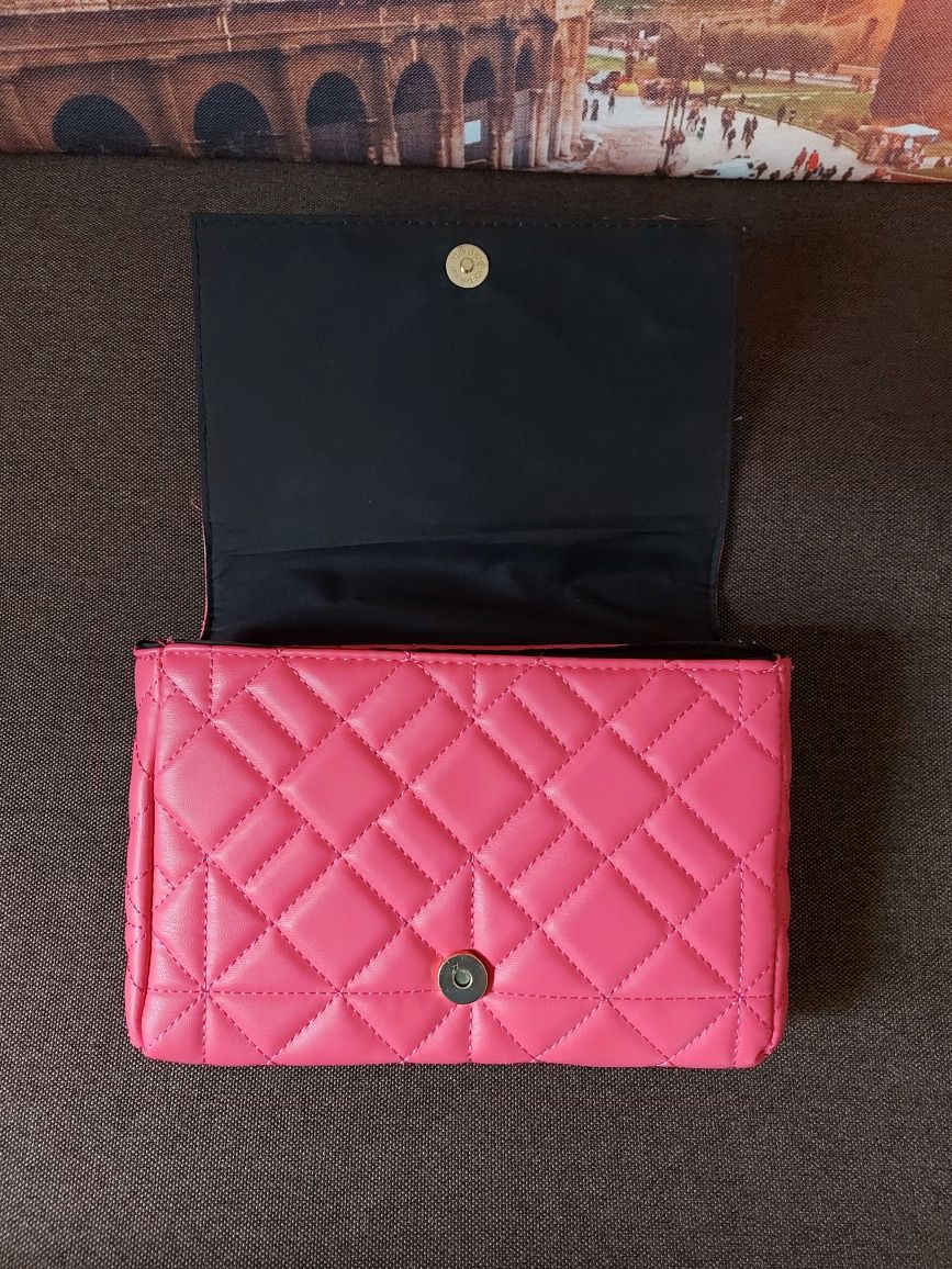 Сумка женская розовая клатч сумочка новая