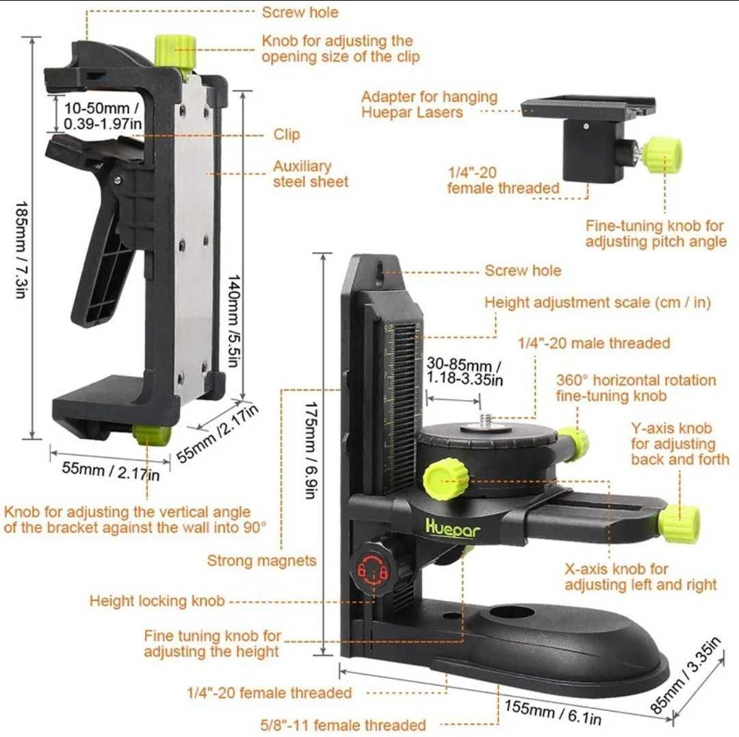 Huepar adapter do lasera