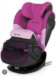 Liliowy fotelik samochodowy 9-36 cybex ISOFIX