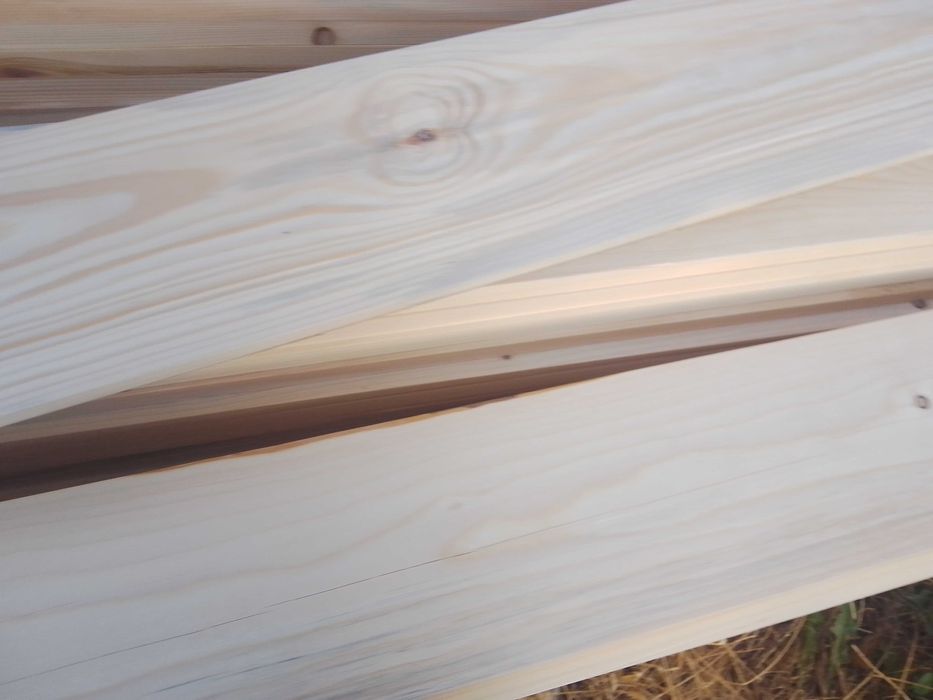 100x15 cm Parapet drewniany, świerkowy