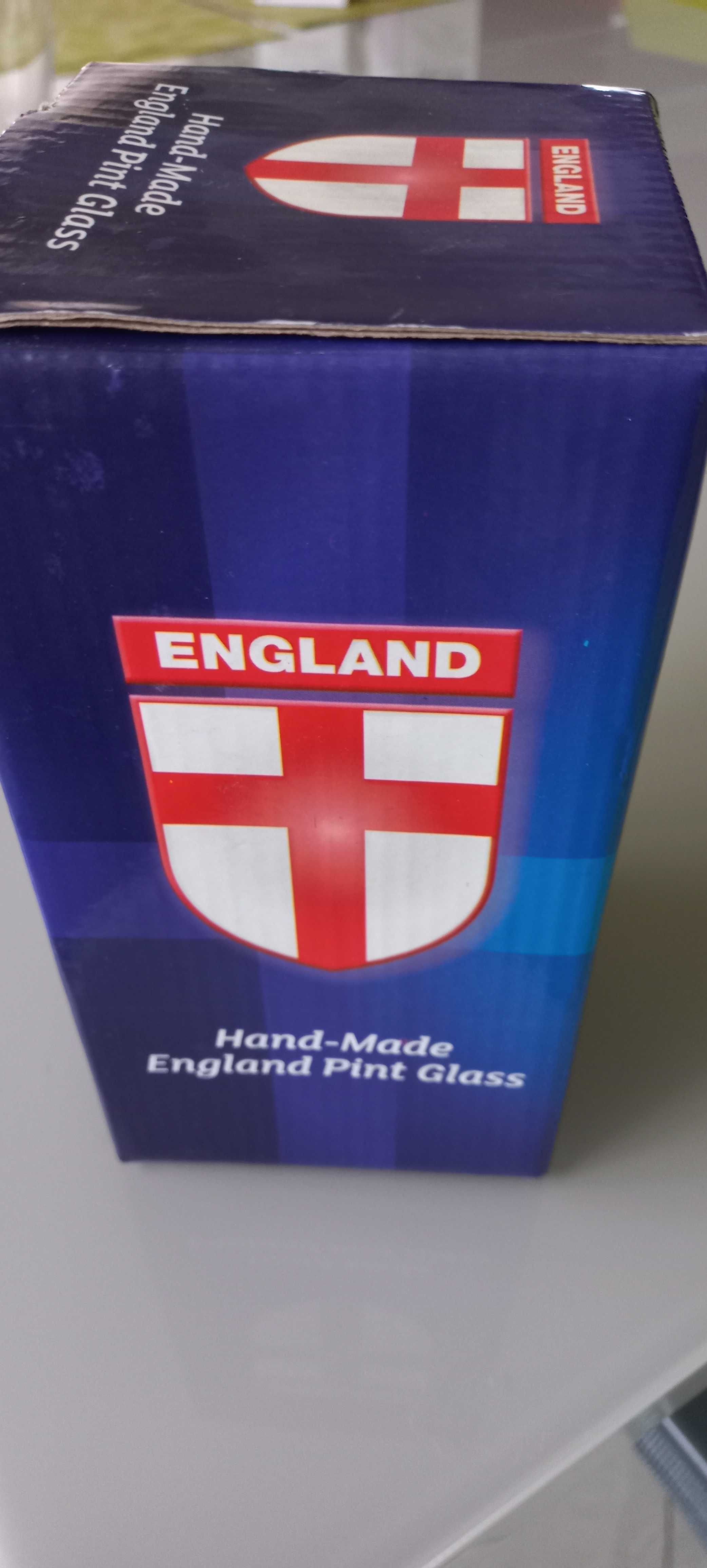 Oryginalny pokal kufel szklanka do piwa England