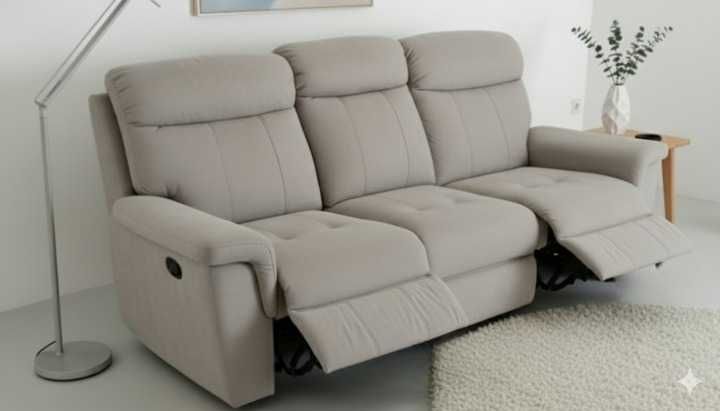 Conjunto Sofás Relax Reclináveis 3+2 Lugares – Conforto e Estilo