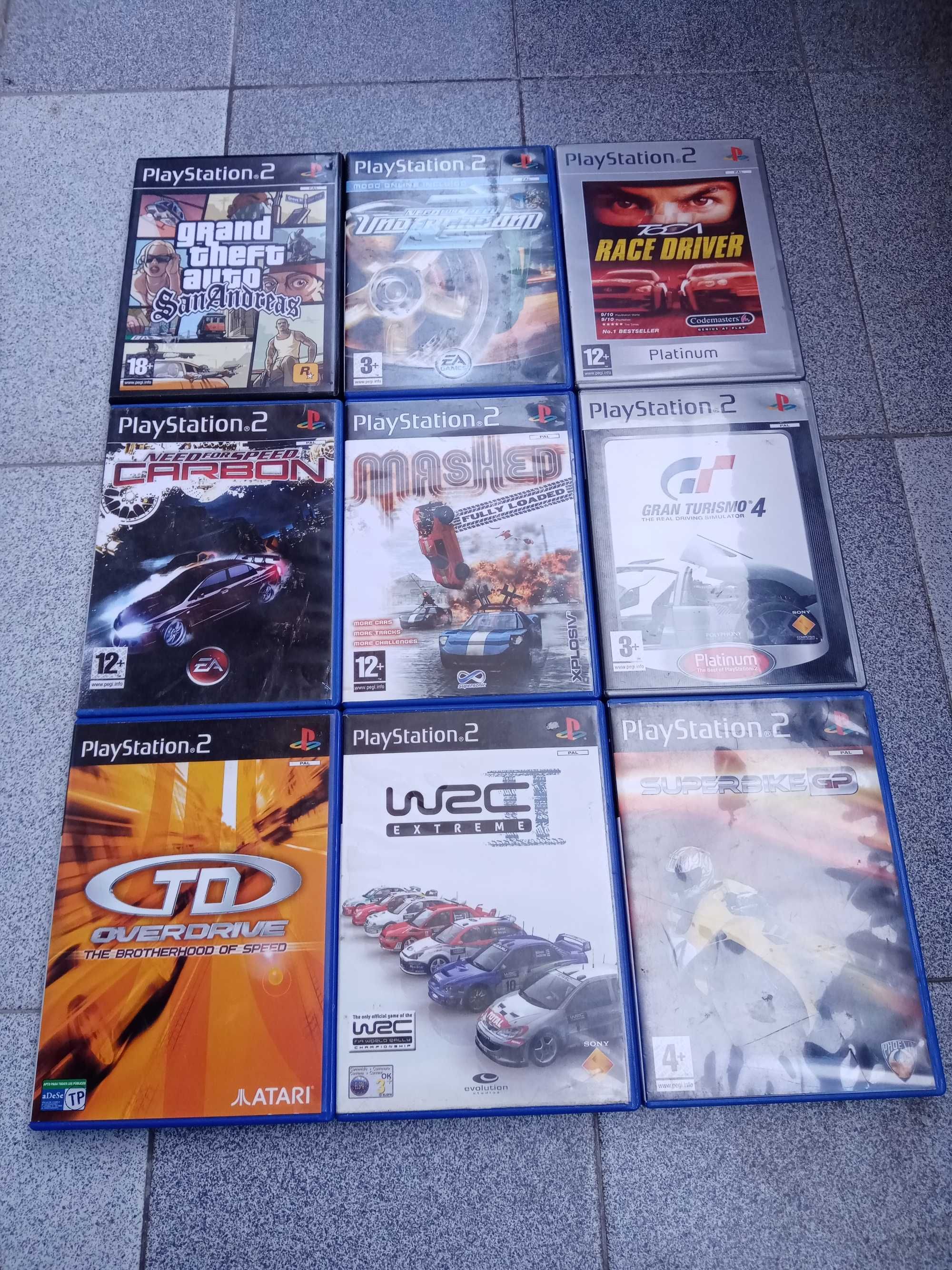 Varios Jogos Originais PS2