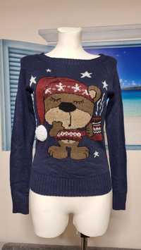 Sweter świąteczny Terranova XS