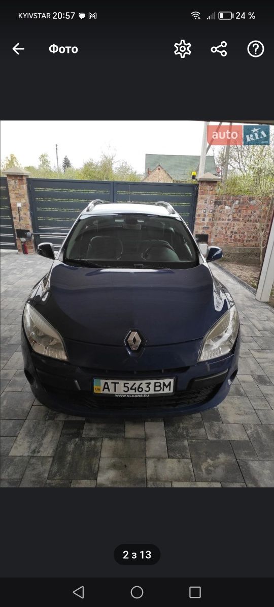Renault Megane 3 2010 рік