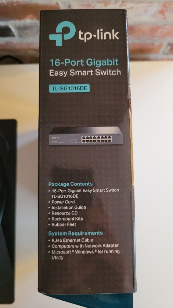 Switch TP-LINK TL-SG1016DE Gigabit Ethernet, 16 port Gigabit idealny