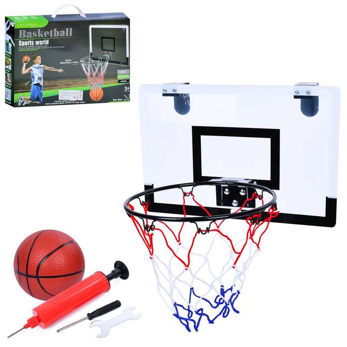 ХІТ! Баскетбольне кільце MR 1184 дитячий баскетбол 25 см, мяч, насос