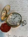 IWC Probus Scafusia Schaffhausen zegarek kieszonkowy złoty 14K, 1928r.