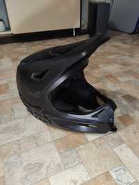 Шлем вело fullface Fox Racing Rampage чорный, размер M