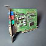 Placa de som PCI da marca Creative