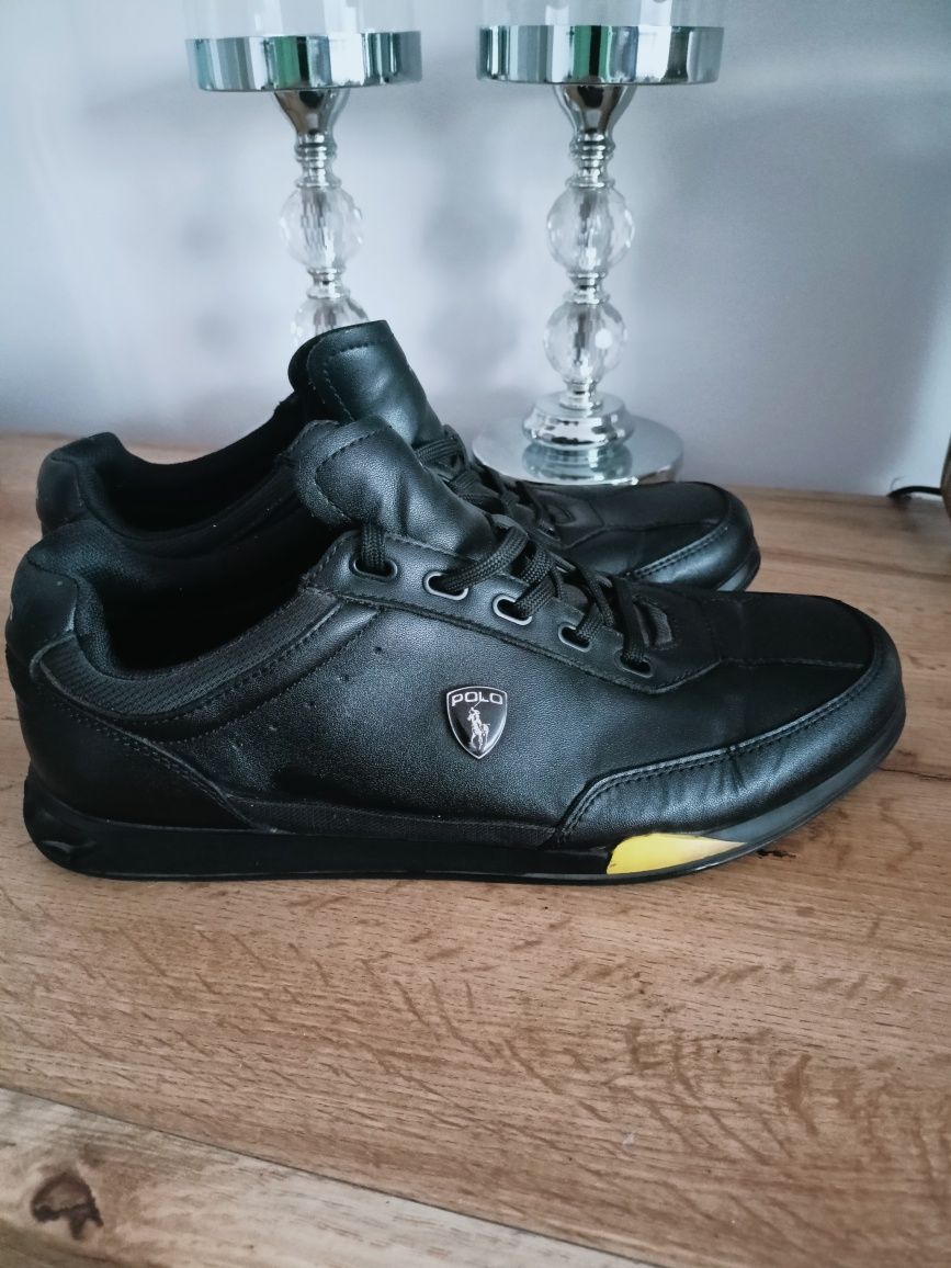 Buty Polo Ralph Lauren irvine 40 czarne