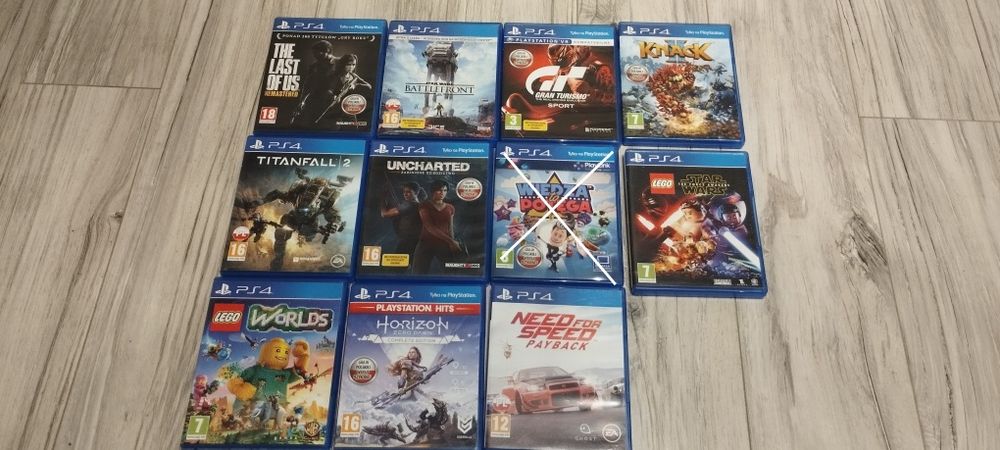 Sprzedam gry do ps4