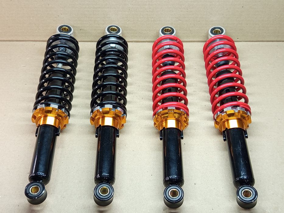 Амортизаторы задние мопеда Альфа Дельта 340мм универсальные