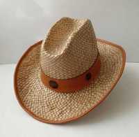 Ковбойський соломяний капелюх