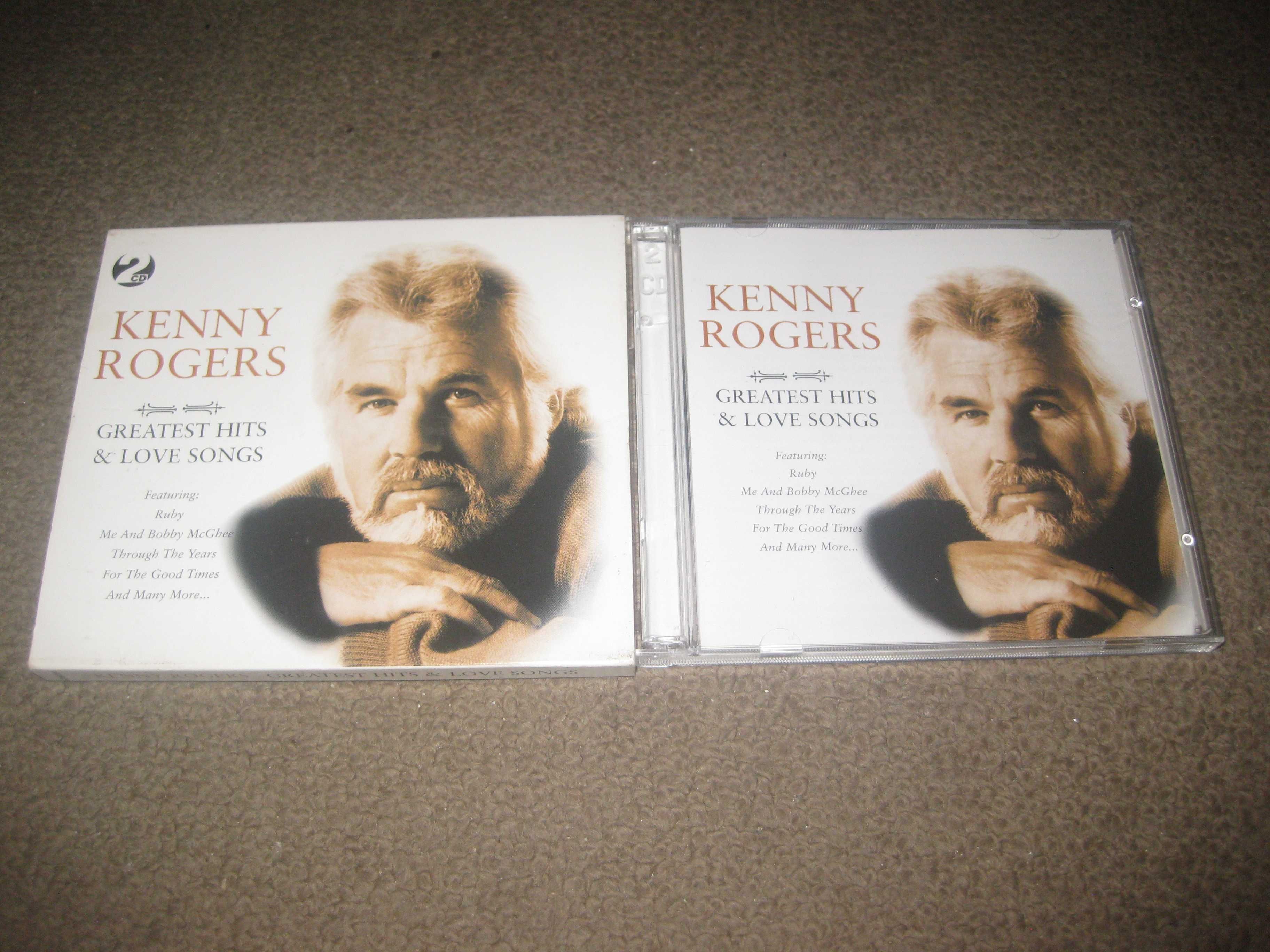 CD Duplo do Kenny Rogers "Greatest Hits & Love Songs" Slidepack!