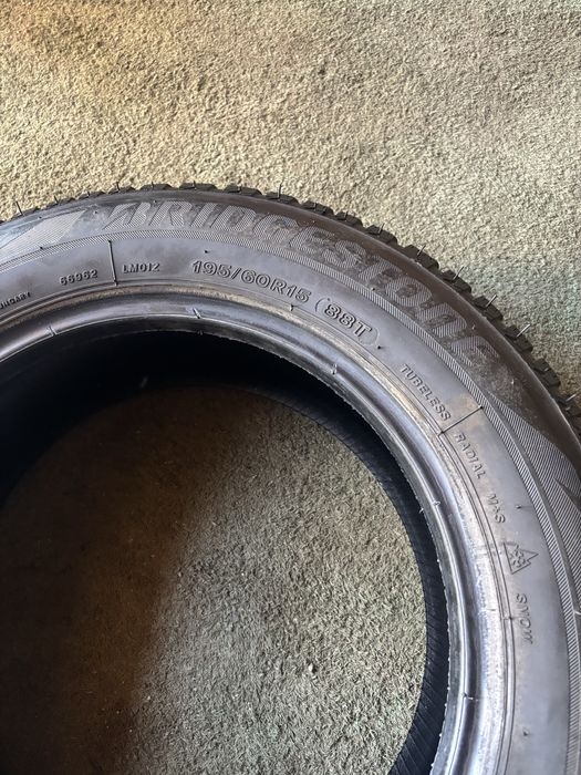2x 195/60R15 88T BRIDGESTONE BLIZZAK LM001 opona zimowa M+S 3PMSF