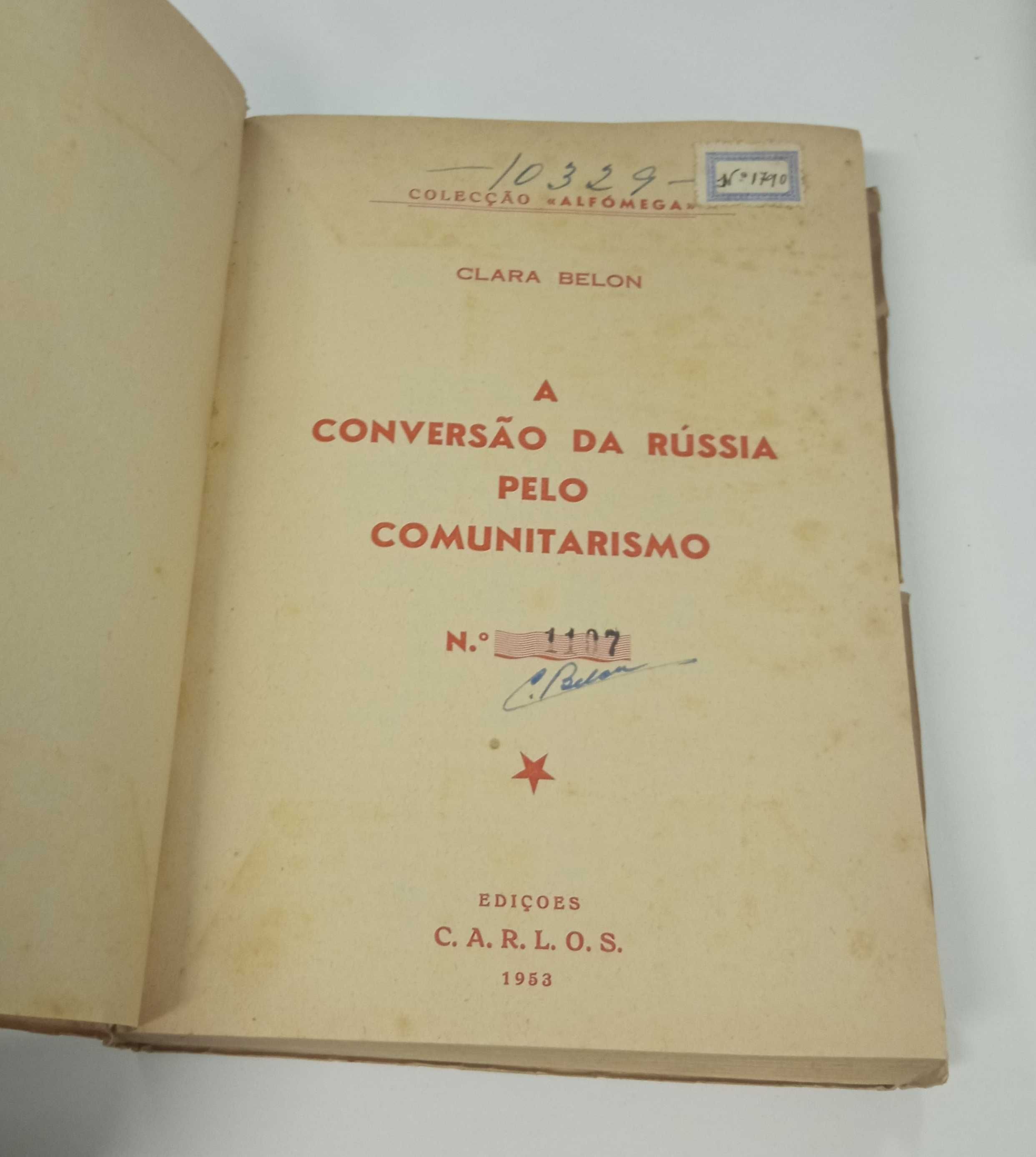 A Conversão da Rússia pelo Comunitarismo, de Clara Belon