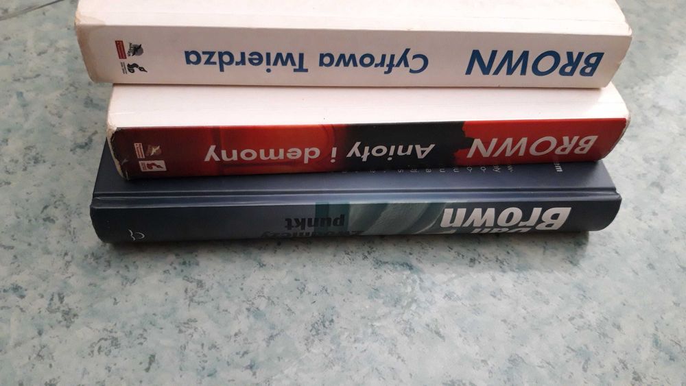 Dan Brown - 3 książki