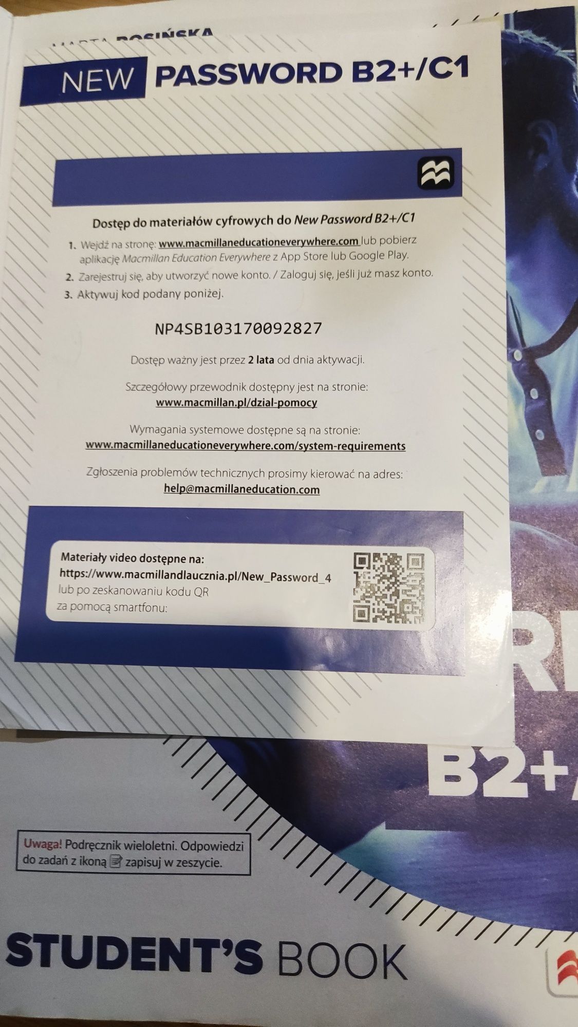 New Password B2+/C1 Student's Book