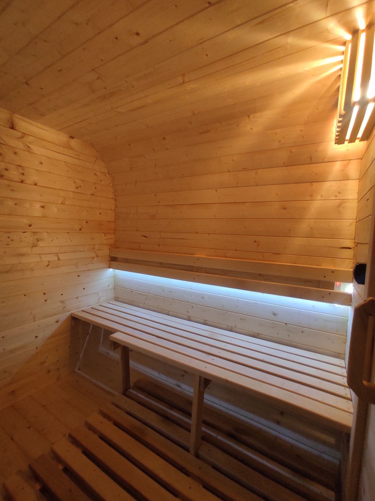 Sauna beczka, sauna owalna