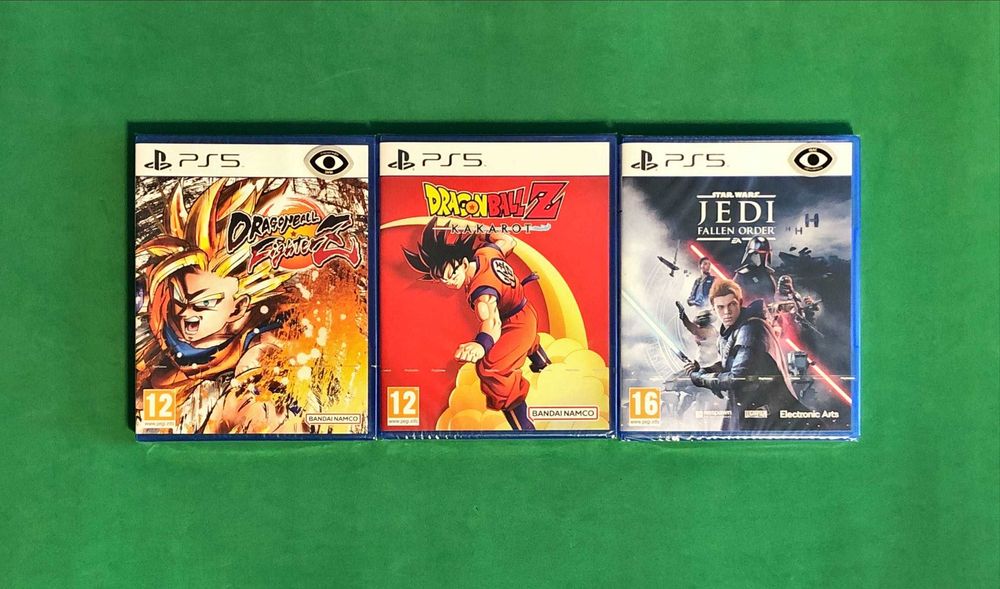 PLAYSTATION 5 PS5 SELADO [24€ cada] Dragon Ball Star Wars Fighter Jedi
