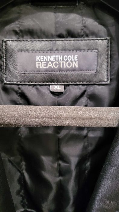 kurtka skórzana Kenneth Cole Reaction M/L wzrost 176-180cm, z USA