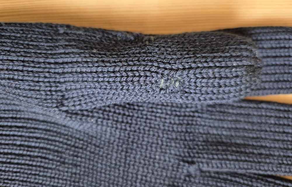 мужские перчатки шерстяные Lacoste