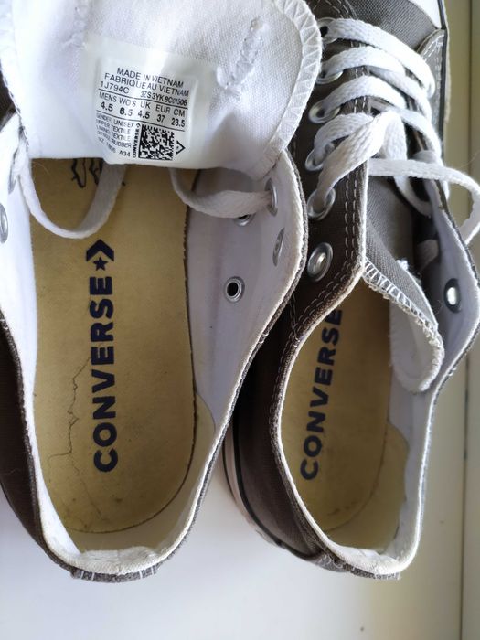Converse All Star slip конверсы женские , цвет Charcoal или dolphin