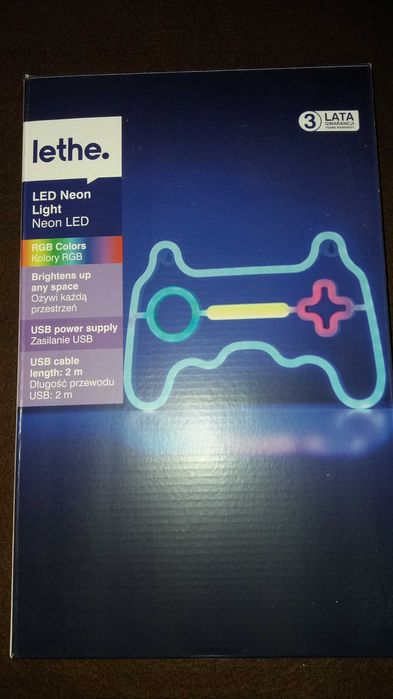 Neon led lethe usb zestaw 4szt do wyboru