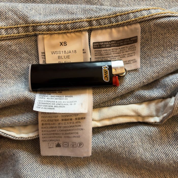 Джинсова куртка Vetements x Levi’s