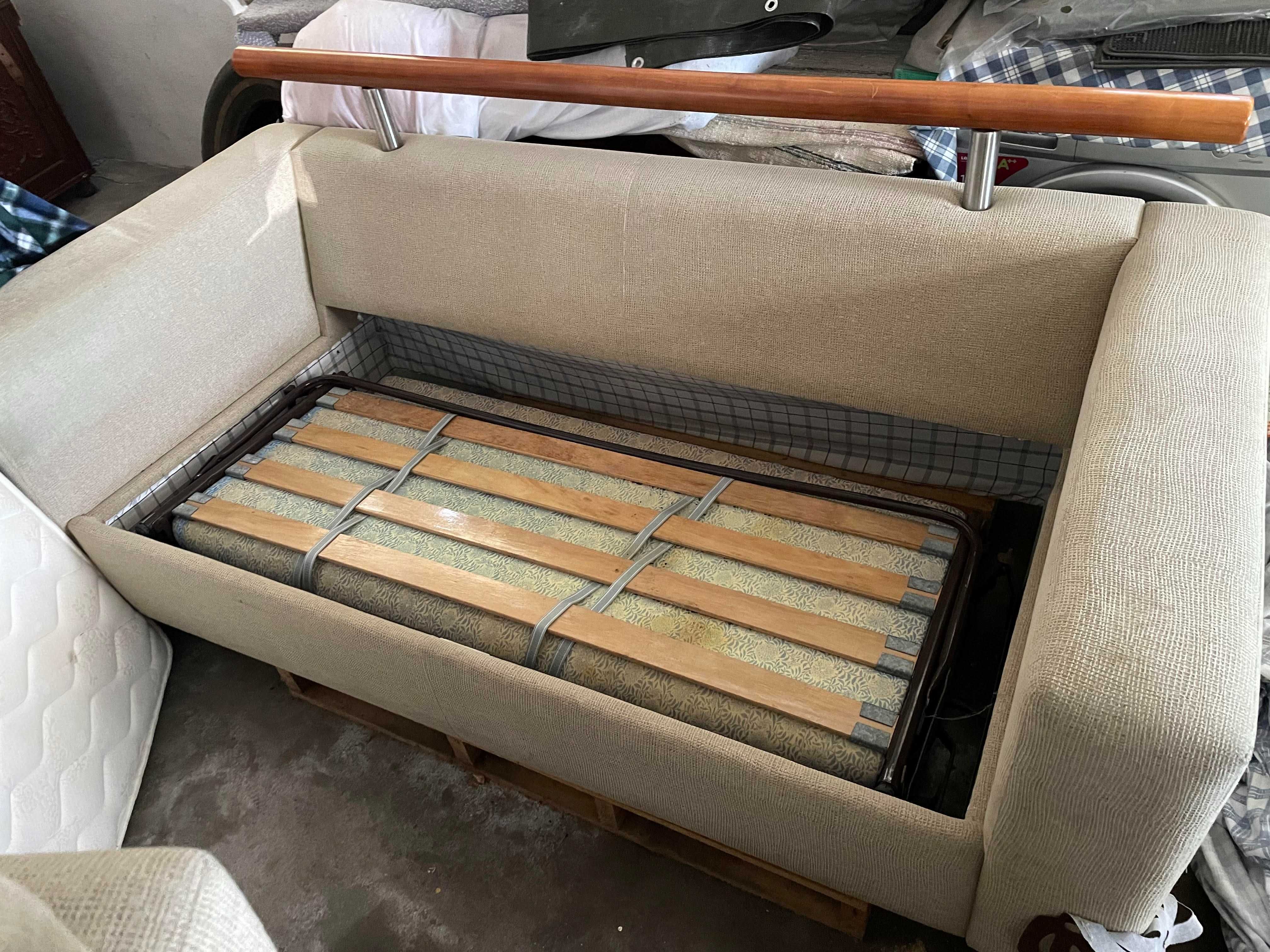 Sofá cama de 3 lugares - cama de 2 lugares