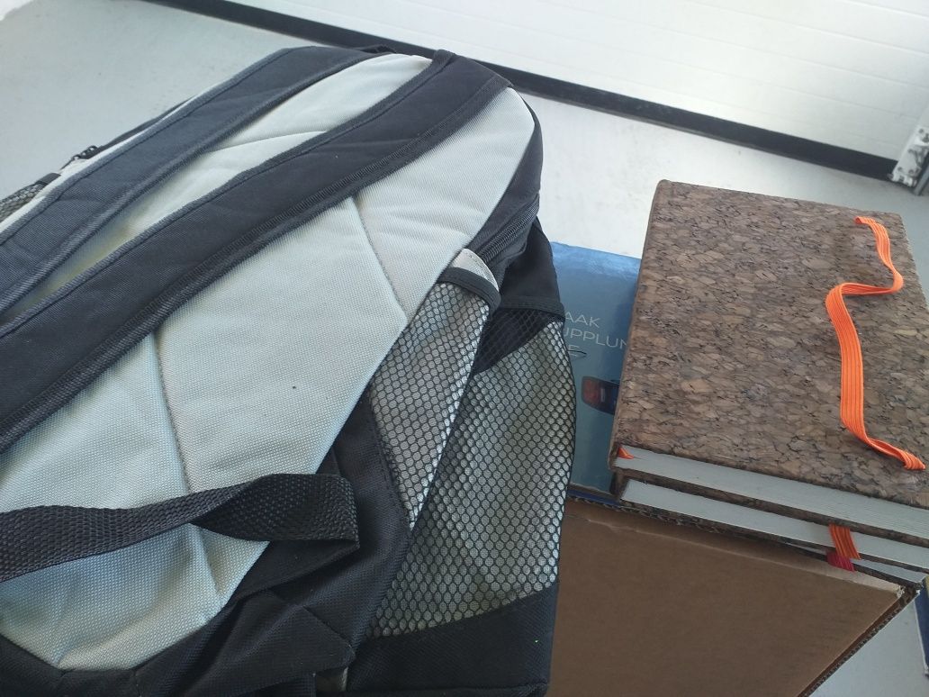 3 mochilas novas multiusos e 3 agendas não pautados   unicexo