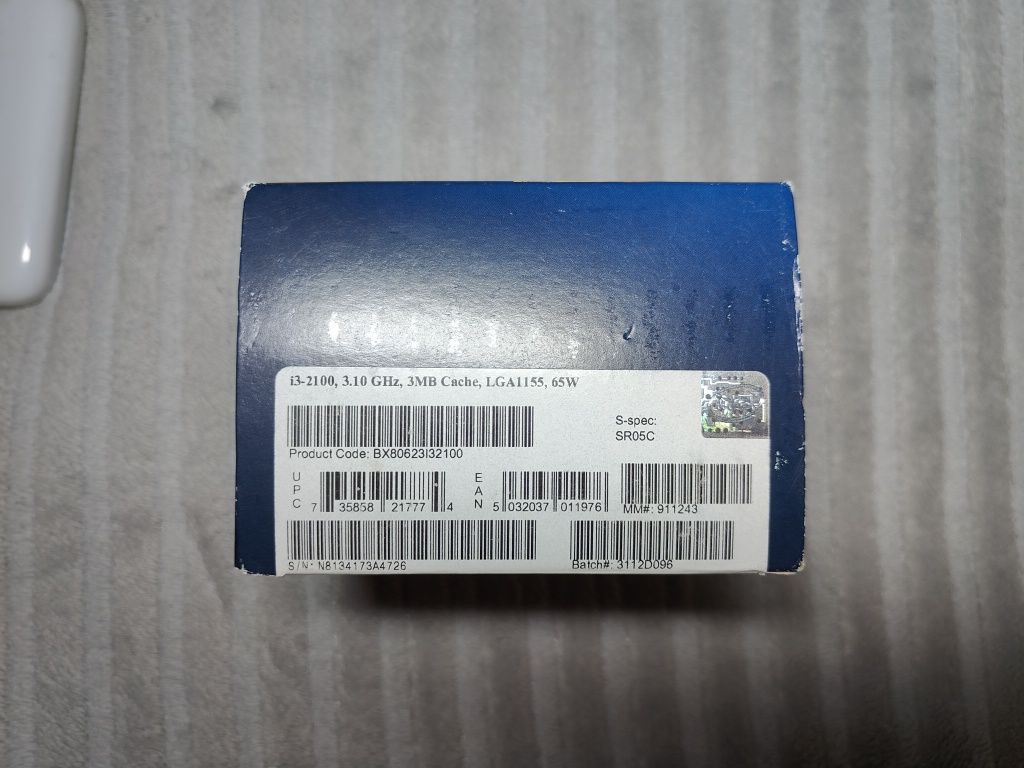 Коробка від i3 2100 на Lga 1155